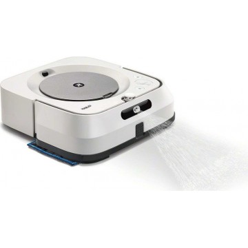 iRobot Braava Jet M6 Σκούπα Ρομπότ για Σκούπισμα & Σφουγγάρισμα με Χαρτογράφηση και Wi-Fi Λευκή iRobot Braava Jet M6 Σκούπα Ρομπότ για Σκούπισμα & Σφουγγάρισμα με Χαρτογράφηση και Wi-Fi Λευκή